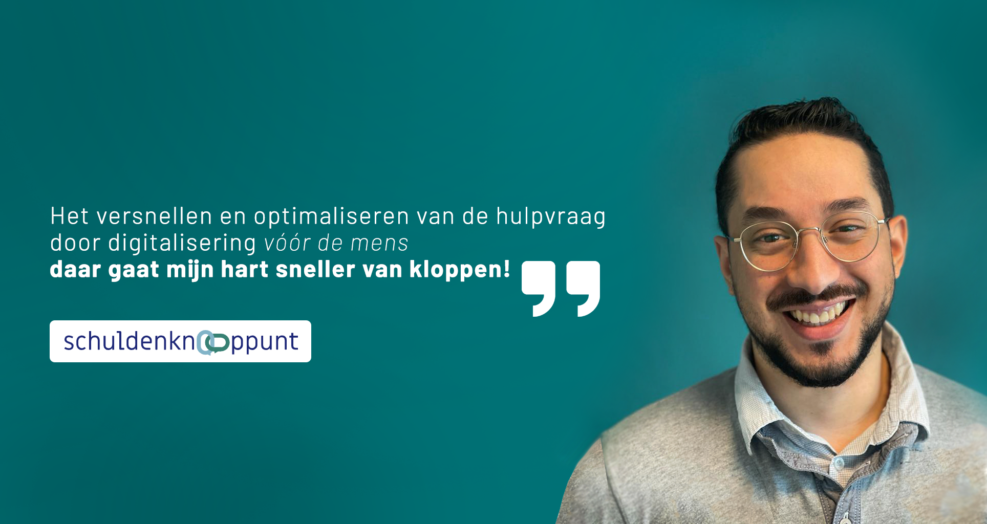 Ramses Salamy aan de slag als technisch ondersteuner