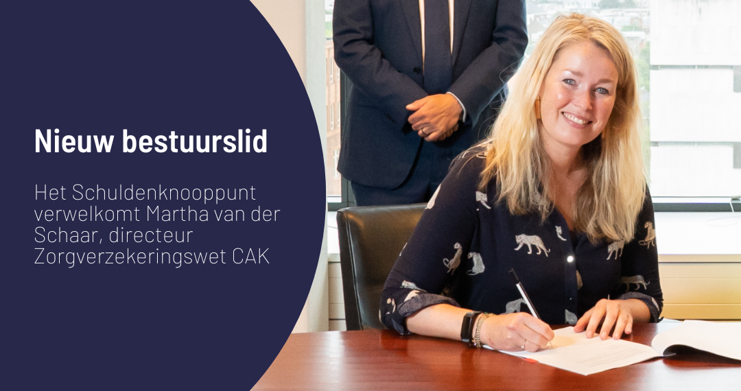 Nieuw bestuurslid: Martha van der Schaar, directeur zorgverzekeringswet bij CAK